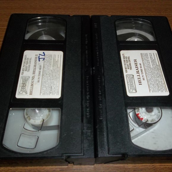 HELLRAISER / HELLRAISER II VHS LOT - Picture 3 of 3